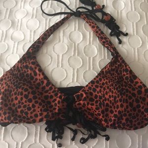 Victoria’s Secret Reversible Cheetah Bikini Top